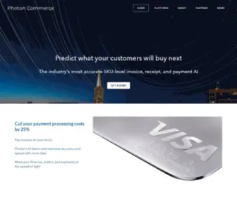 Xchaintechnology.com(Photon Commerce AI for invoices) Screenshot