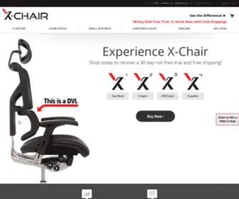 Xchair.com(Executive Office Desk Chairs) Screenshot
