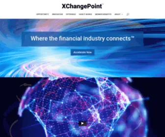 Xchangepoint.io(Where the Financial Industry Connects) Screenshot