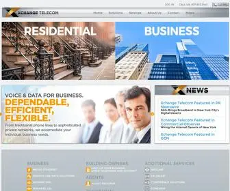 Xchangetele.com(Xchange Telecom. Resilient Communications. Flexible Solutions. Expert Team) Screenshot