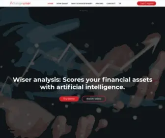 Xchangewiser.com(Robot financial advisor) Screenshot