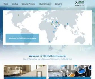 Xchem.ae(XCHEM International) Screenshot