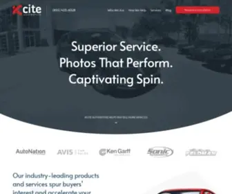 Xciteauto.com(Xcite Automotive) Screenshot