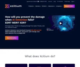 Xcitium.com(Xcitium Cybersecurity) Screenshot