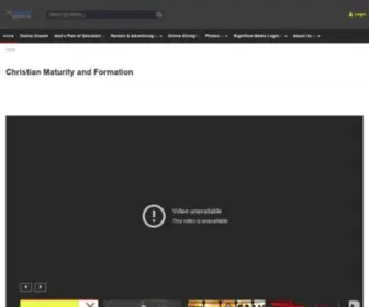 Xclaimed.org(Church Online) Screenshot