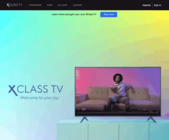 Xclasstv.com(XClass TV) Screenshot