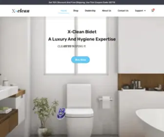 Xcleanbidet.com(Xcleanbidet) Screenshot