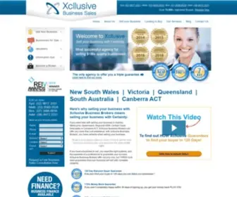 XCllusive.com.au(Business Broker Experts) Screenshot
