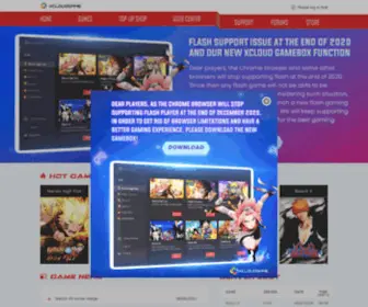 Xcloudgame.com(Xcloudgame official website) Screenshot