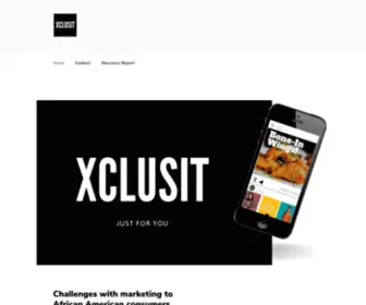 Xclusit.com(Web site created using create) Screenshot