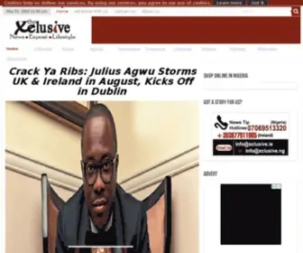 Xclusive.ie(Entertainment & Political News Magazine) Screenshot