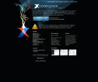 XcodecPack.com(X Codec Pack) Screenshot