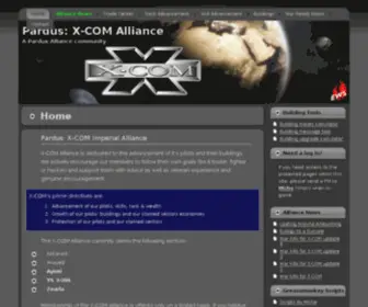 Xcom-Alliance.info(XCOM) Screenshot