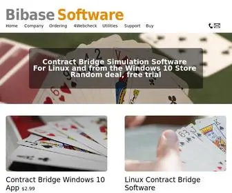 Xcontractbridge.com(Contract Bridge software for Windows 10 and Linux) Screenshot