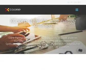 Xcoorp.com(XCoorp GmbH) Screenshot