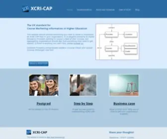 Xcri.co.uk(XCRI Knowledge Base) Screenshot