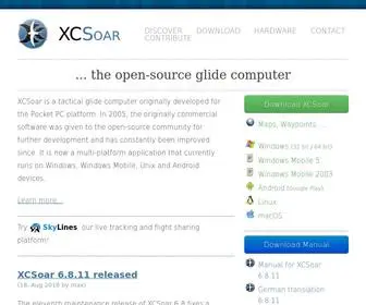 Xcsoar.org(The open) Screenshot