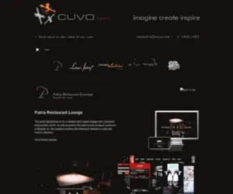 Xcuvo.com(Imagine create inspire) Screenshot