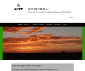 XCxpoperating.com(XCXP OPERATING L.P) Screenshot