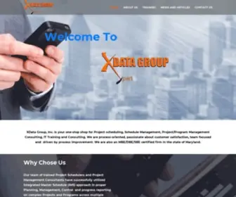 Xdatagroup.com(XData Group) Screenshot