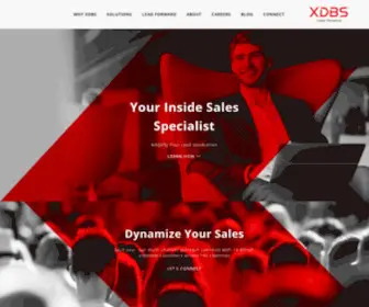 XDBscorp.com(B2B Data Solutions) Screenshot