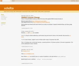Xdelta.org(Xdelta) Screenshot