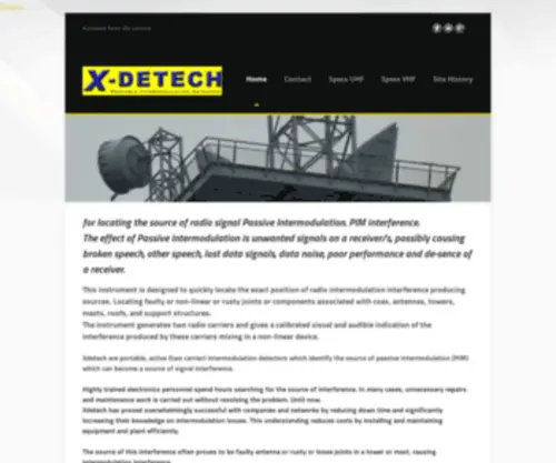 Xdetech.com(Pim) Screenshot