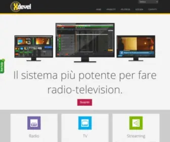 Xdevel.com(Soluzioni ideali per radio) Screenshot