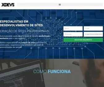 Xdevs.com.br(Hospedagem WordPress Para Empreendedores Digitais) Screenshot