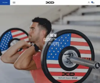 Xdfit.com(XD™ Fitness Equipment) Screenshot