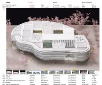 Xdga.be(The office of Xaveer De Geyter Architects (XDGA)) Screenshot