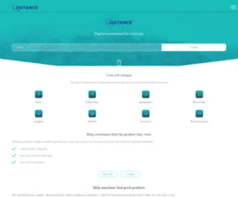 Xdistance.net(Digital Ecommerce) Screenshot