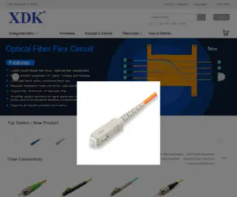 XDkmall.com(Fiber patch cord) Screenshot