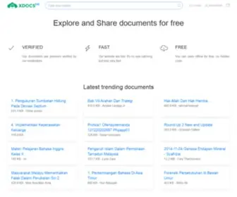 Xdocs.tips(Explore and Share documents for free) Screenshot