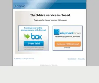 Xdrive.com(Xdrive) Screenshot