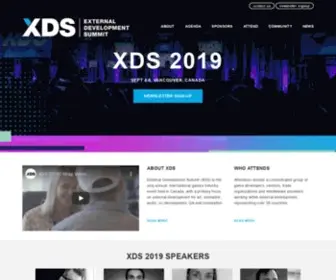 Xdsummit.com(External Development Summit (XDS) Vancouver Canada) Screenshot