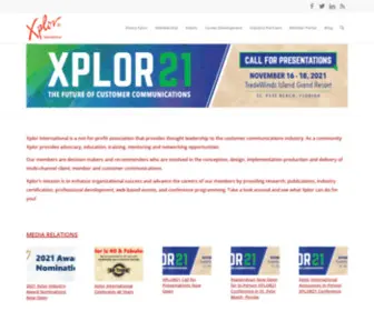 Xduonline.org(Xplor International) Screenshot