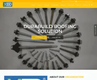 Xdxindia.com(DURABUILD ROOFING SOLUTION in Pune) Screenshot