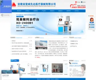 XDYLQX.com(安徽省宣城先达医疗器械有限公司) Screenshot