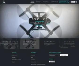 XDynamics.com(XDynamics Aerospace & Drone Camera Technology) Screenshot