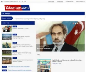 Xeberman.com(Azad Xəbər Məkanı) Screenshot