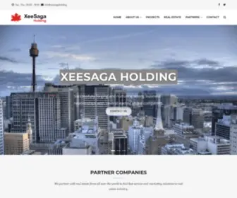 Xeesagaholding.com(XeeSaga Holding) Screenshot