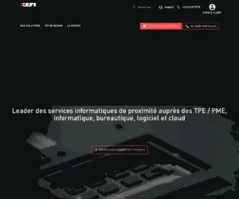 Xefi.fr(Leader des services informatiques aupr) Screenshot