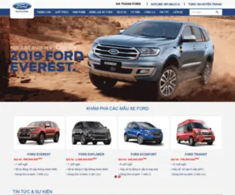 Xefordhathanh.com(Hà Nội Ford. Địa chỉ) Screenshot