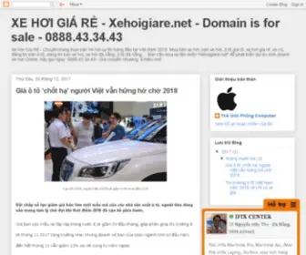 Xehoigiare.net(Xe hơi) Screenshot