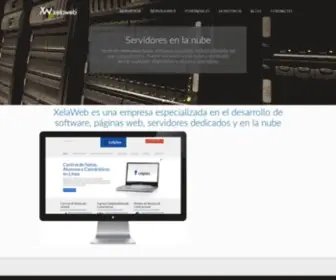 Xelaweb.com(Desarrollo de software web y páginas web) Screenshot