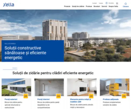 Xella.ro(YTONG, MULTIPOR) Screenshot