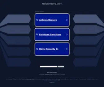 Xeloromero.com(Xelo Romero) Screenshot