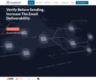 Xemailverify.com(X Email Verify) Screenshot