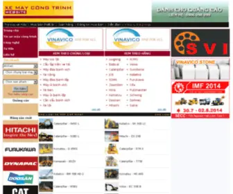 Xemaycongtrinh.com.vn(Xemaycongtrinh) Screenshot